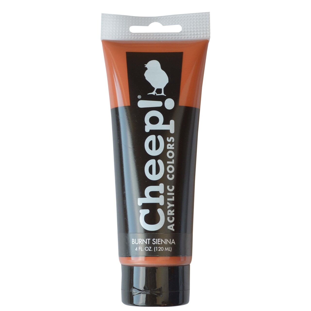 Cheep! Acrylic Paints, 4 oz. Tube - Burnt Sienna, Perfect for Artists - Quality Acrylic Paint Heavy Body Paint Artist and Student